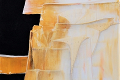 8-Vibrazioni in giallo I - Dittico  - 2016 - T. mista su tela - 40x40 cm