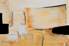 9-Vobrazioni in giallo II - Dittico - 2016- T. mista su tela - 40x40 cm